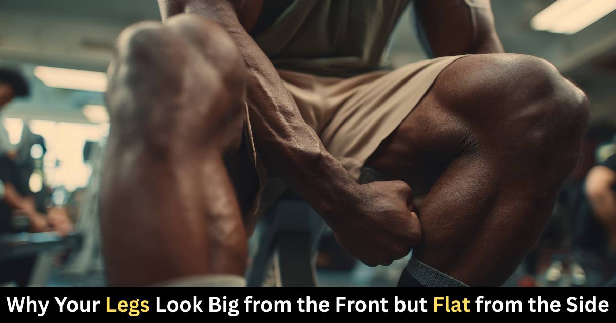 Why Your Legs Look Big in Front but Flat from the Side